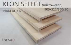 Nakładki klon select mikrowczep 900x320/300x20/40