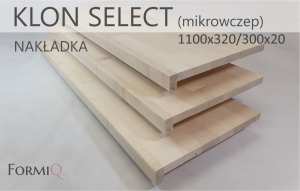 Nakładki klon select mikrowczep 1100x320/300x20/40