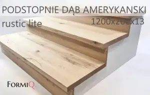 Podstopnie dąb amerykański rustic lite 1200x200x13