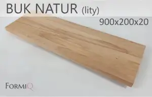 Podstopnie buk natur lite 900x200x20
