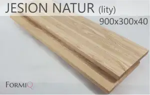 Stopnie jesion natur lite 1100x300x40
