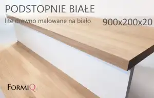 Podstopnie białe 900x200x20
