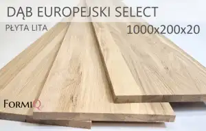Podstopnie dąb europejski select lite 1000x200x20