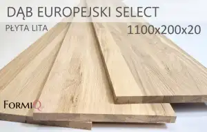 Podstopnie dąb europejski select lite 1100x200x20