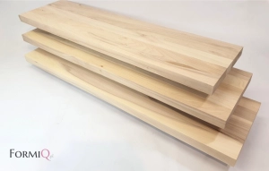 Stopnie wiąz natur lite dł (800-1200)x300x40mm