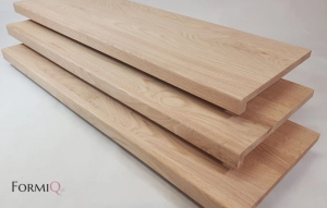 Spocznik / podest nakładka dąb amerykański select dł (1400-2200)x60x20mm