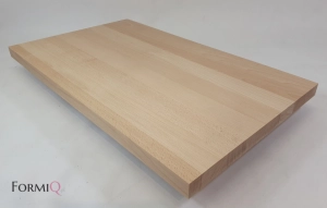 Spocznik / podest buk select lity dł (1400-1600)x660x40mm