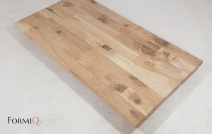 Blat drewniany dąb europejski rustic gr 30mm - m2 NA WYMIAR