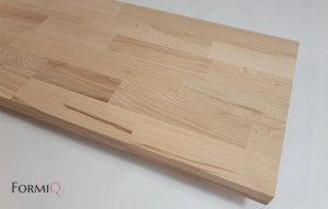  Blat drewniany buk natur gr 33mm - m2 NA WYMIAR