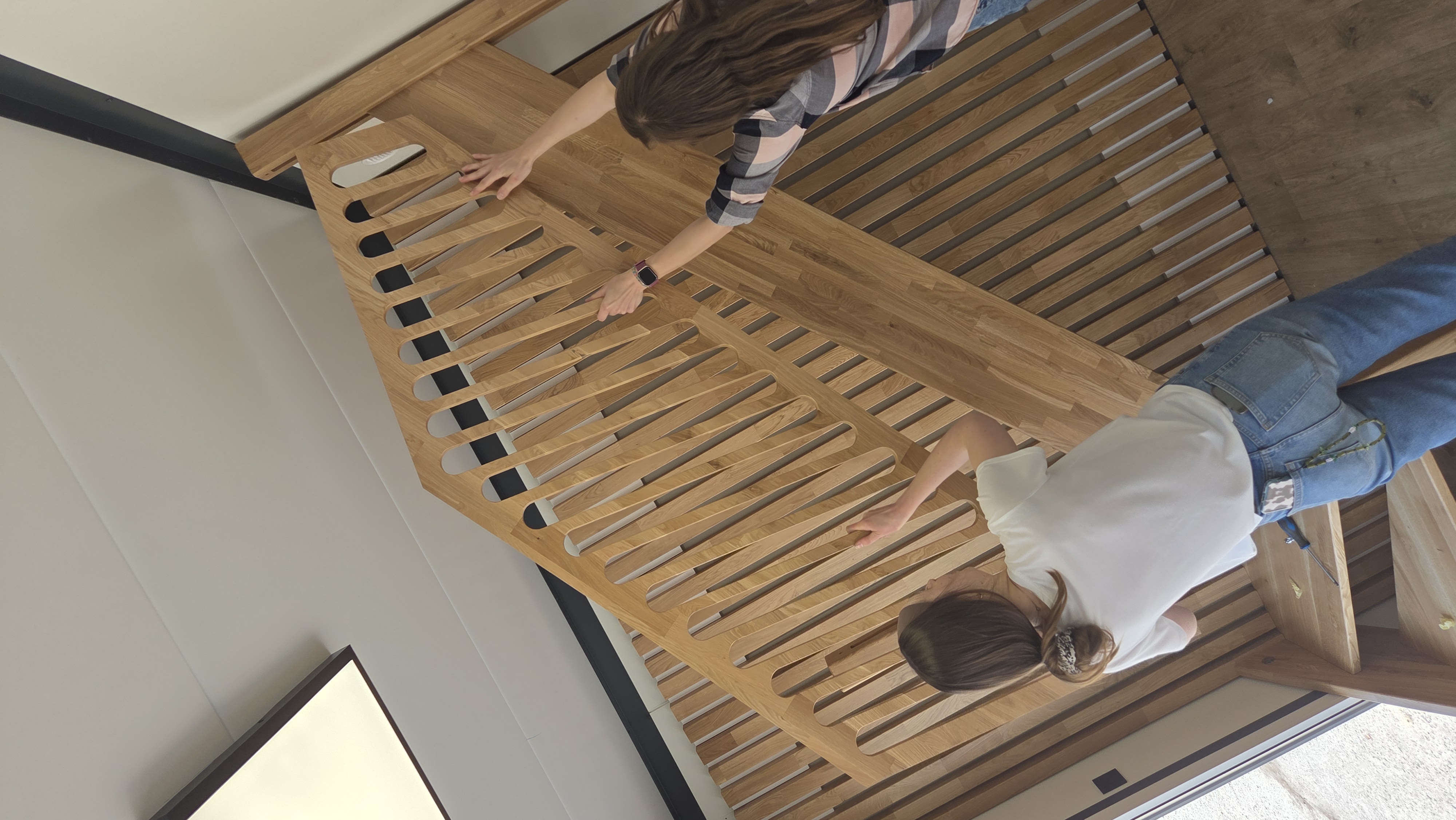 montaż wypełnienia balustrady
