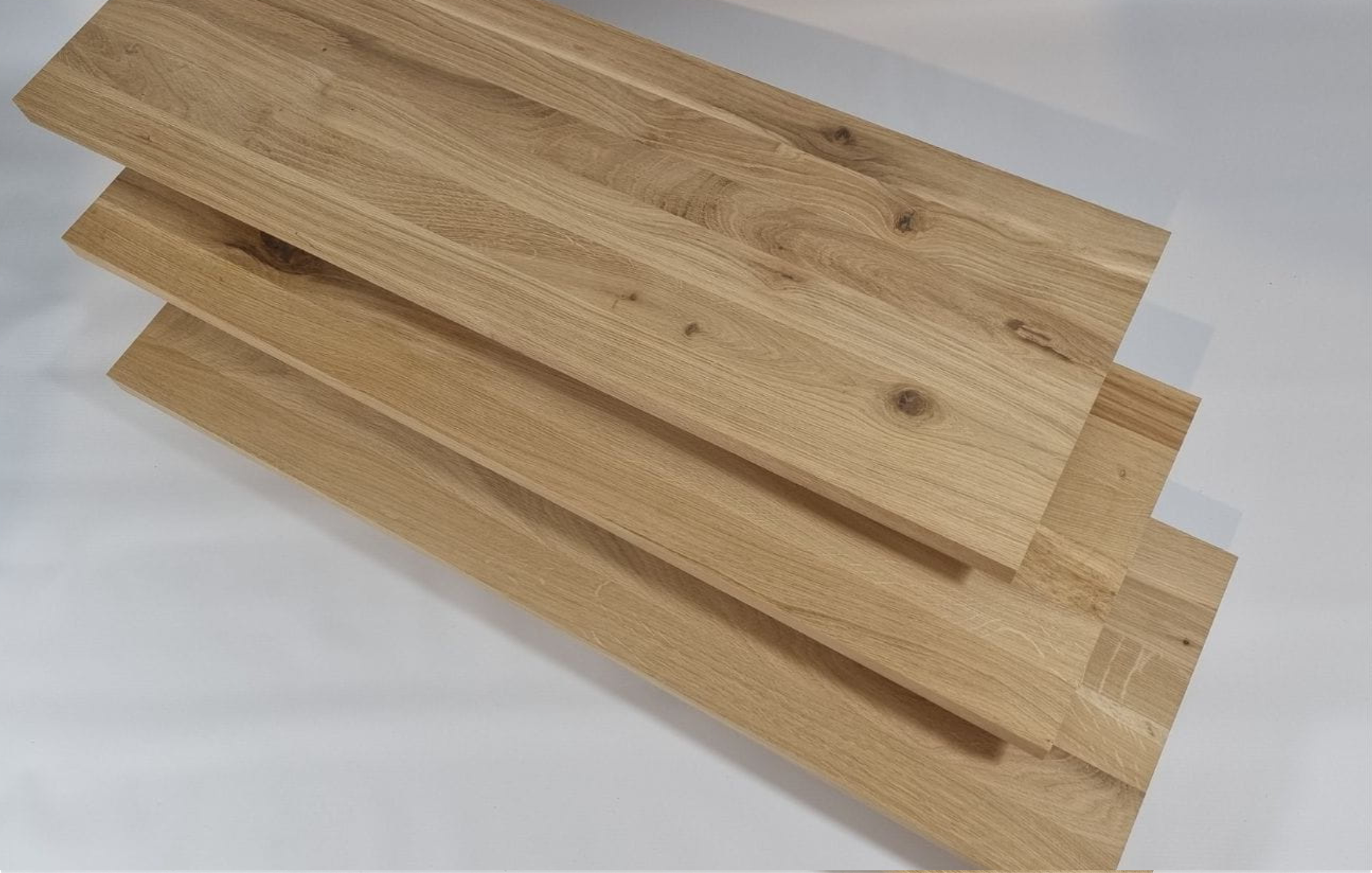 Stopnie dębowe / trepy dąb europejski rustic lite dł (800-1200)x300x30mm