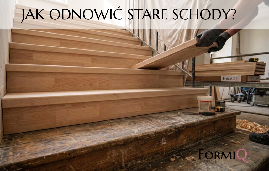 Jak odnowić stare schody?